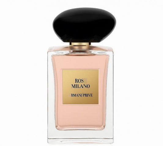 Armani Privé Rose Milano floral chypre fragrance in 100ml bottle.